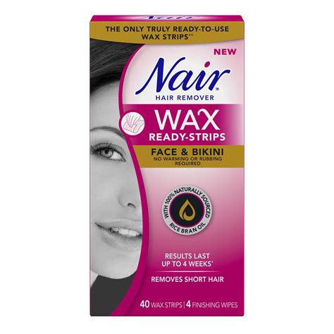 Nair™ WAX READY-STRIPS Face & Bikini reviews in Hair Removal - ChickAdvisor