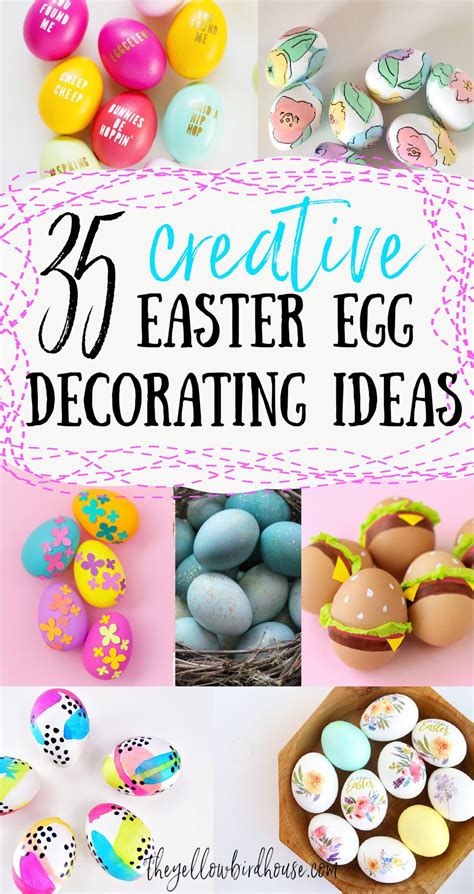 Easter Egg Decorating Themes : Easter Egg Decorating Ideas For Kids 70 Creative Ways To Decorate ...