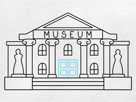 How to Draw a Museum - HelloArtsy