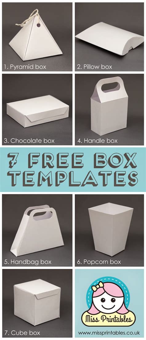 10 best gift box with lid template printables printableecom - gift box ...