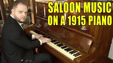 A selection of popular ragtime tunes by Scott Joplin played on a 1915 upright piano.