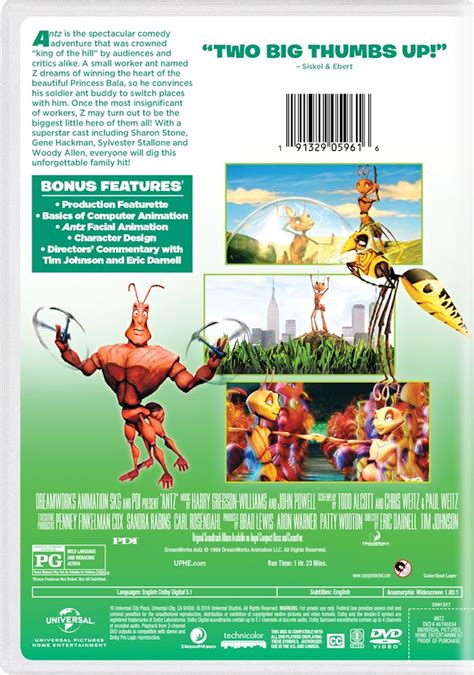 Buy Antz (1998) New Artwork DVD | GRUV