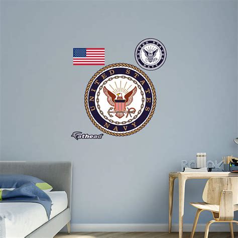 United States Navy Seal Wall Decal | Shop Fathead® for Navy Decor