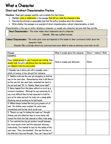 Characterization 1 Pages 1 2 Text Version Anyflip — db-excel.com