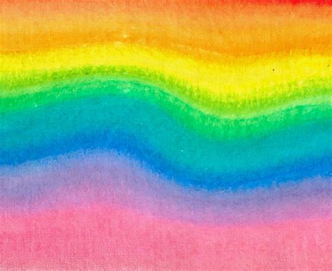 Rainbow Painting Background Free Stock Photo - Public Domain Pictures