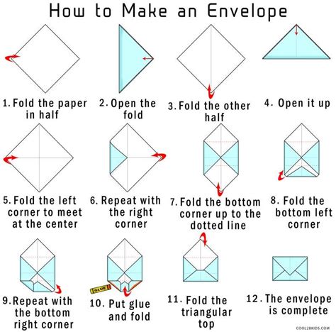 How To Fold A Letter Into An Envelope - Origami