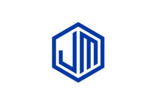 JM Logo Design Vector Graphic by xcoolee · Creative Fabrica