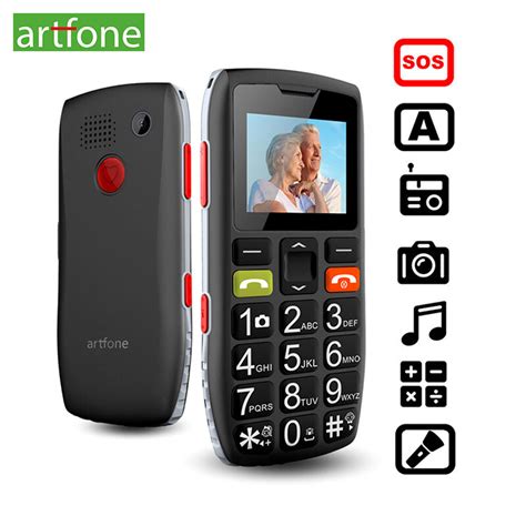 artfone C1 2G Big Button Long standby Mobile Phone for Elderly（Without base） | Lazada PH