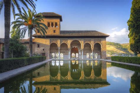 Alhambra patio, Spain | Alhambra, Places to visit, Spain travel