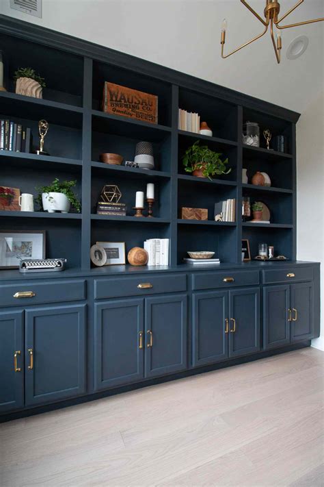 Bookshelf Cabinet With Doors Plans | Cabinets Matttroy