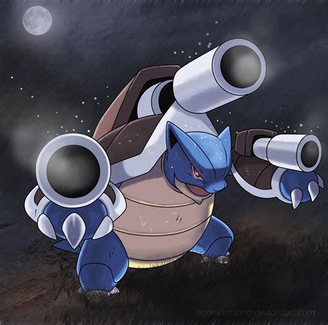 Mega Blastoise by nganlamsong on DeviantArt