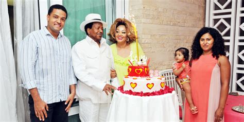 President Paul Biya and wife Chantal celebrate 23rd wedding anniversary ...