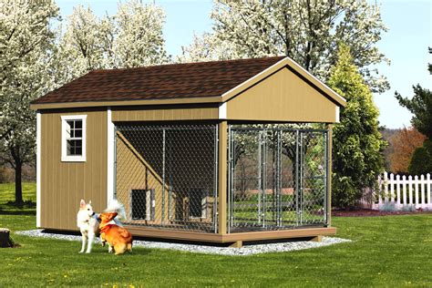 Heavy Duty 8x14 Outdoor Dog Kennel with Roof | 2024 Models