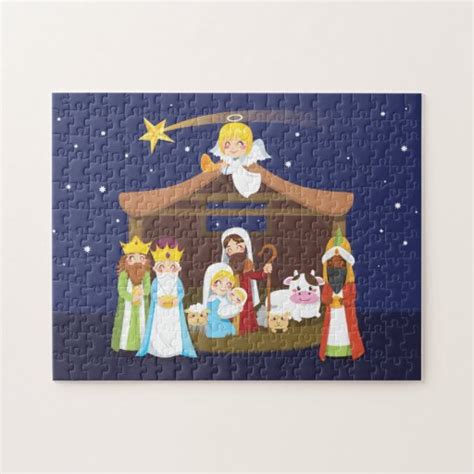 Nativity Scene Jigsaw Puzzles