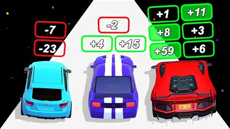 Math Racing 3D - Addition Number Games (Freeplay, Original) - Mindovermetal English