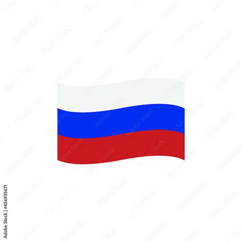 russia flag emoji vector Stock Vector | Adobe Stock