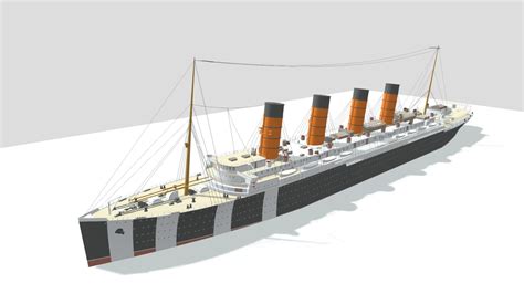 RMS Lusitania 1907 - Download Free 3D model by DALGO [828d7e0] - Sketchfab