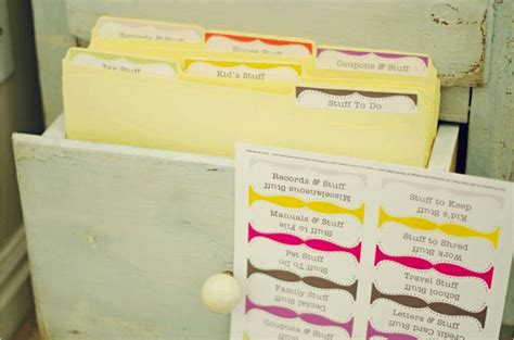 Free Printable Filing Cabinet Labels | www.resnooze.com