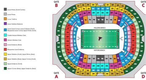 Awesome in addition to Beautiful atlanta falcons stadium seating chart