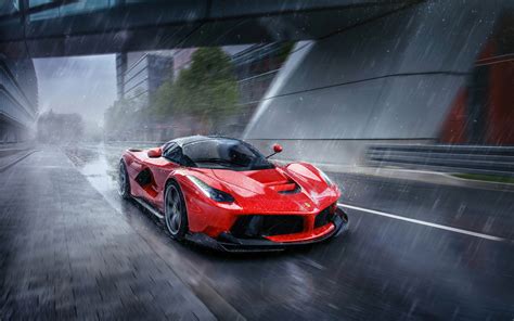 1440x900 La Ferrari In Rain 4k 1440x900 Resolution HD 4k Wallpapers ...