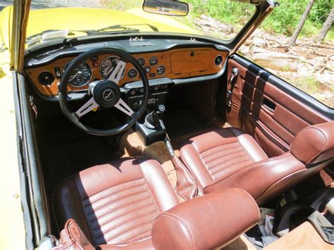 1974 Triumph TR6 Interior | Barn Finds