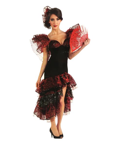 Flamenco Costume Dress for carnival | Horror-Shop.com