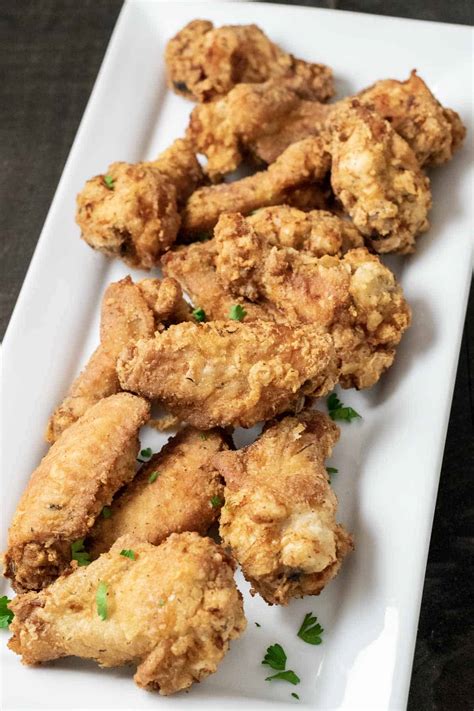 The Best Crunchy Deep Fried Chicken Wings Recipe – Easy Recipes To Make ...