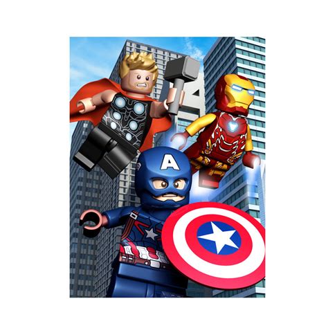 Avengers Assemble – Brick Hero Graphics