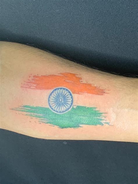 Share more than 76 indian flag tattoo super hot - in.cdgdbentre