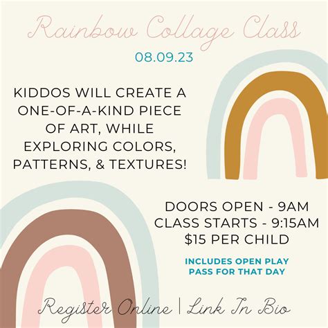 Rainbow Collage Aug 9th • Confete Soiree and Play