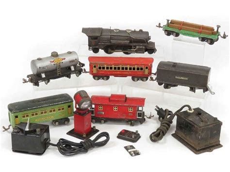 Vintage Lionel O'gauge Trains Including Engine/tender,