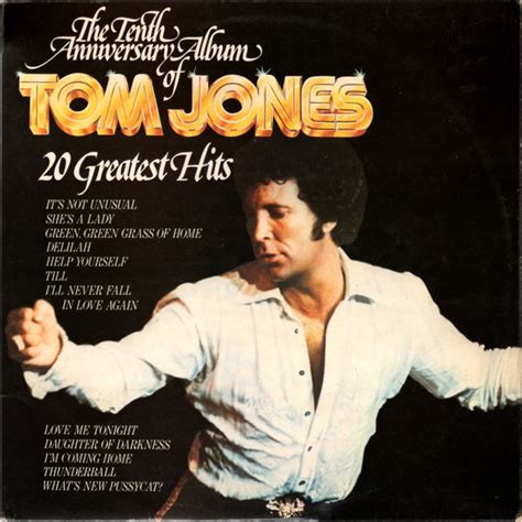 Tom Jones – 20 Greatest Hits (1974, Vinyl) - Discogs