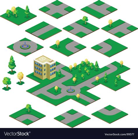 Road map Royalty Free Vector Image - VectorStock