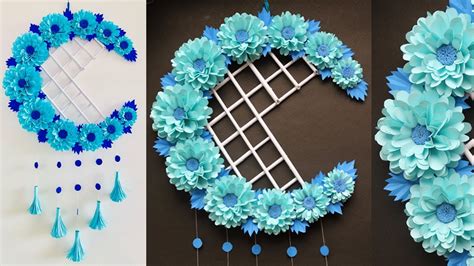 Diy Paper Crafts Easy Wall Hanging - teachcreativa.com