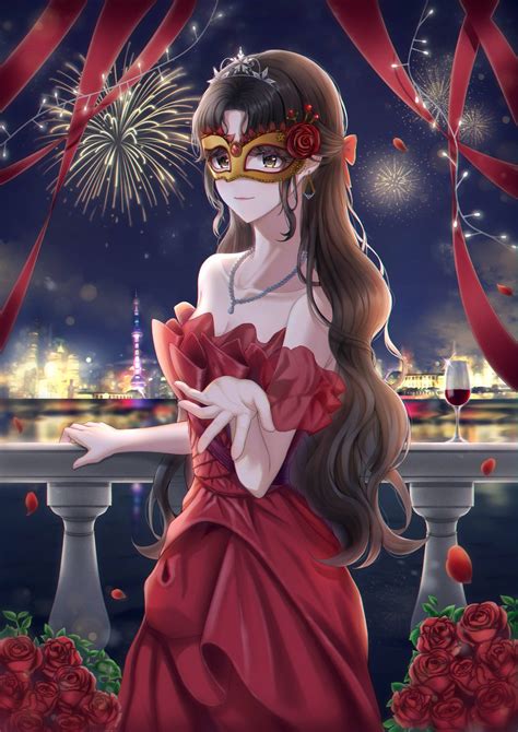 Masquerade [Original] : r/formalwaifus