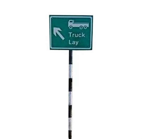 Mild Steel Square Truck Way Road Sign Board at Rs 3350/piece in Patna | ID: 23751094712