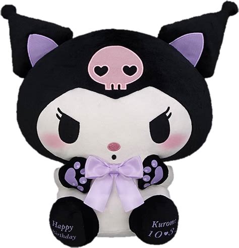 Kuromi Plush Toy, Black Cat Cosplay Birthday, 13 Inches, Sanrio, Furyu