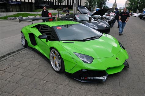 liberty, Walk, Lamborghini, Aventador, Cars, Supercars, Modified, Green