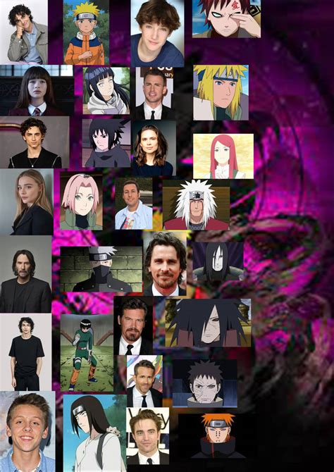 Naruto Live Action Cast by AshNoMore on DeviantArt