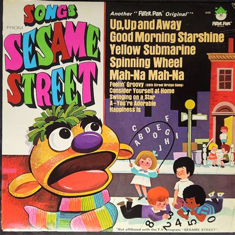 Songs From Sesame Street. Rare 1970 Vinyl LP. FREE SHIPPING - Etsy