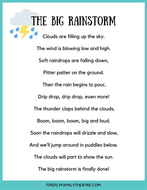 Rain Poems, Reading Response Journals, Drip Drop, Preschool Music, Reading Comprehension ...