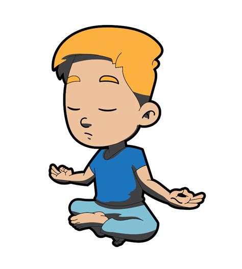 File:A Calm Cartoon Guy In Meditation.svg - Wikimedia Commons