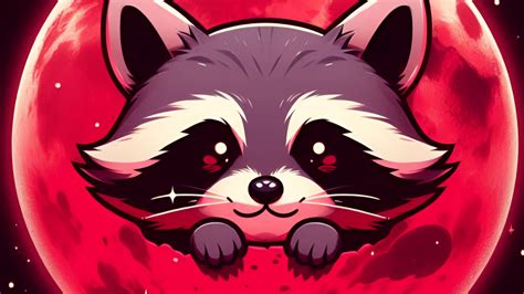 Cute Raccoon Live Wallpaper