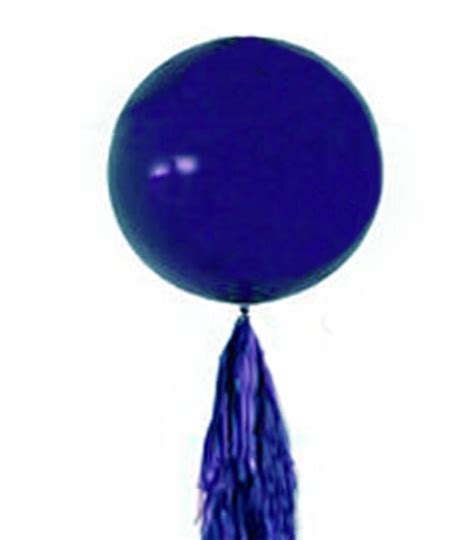 36 Navy Blue Balloons HUGE Round Latex Balloons by PartySparkles