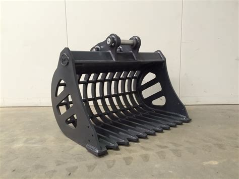 New : Rake Bucket Excavator Attachment for Hire - Digrite