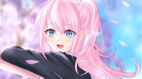 Light Pink Hair Blue Eyes Micchon Shikimori HD Shikimori's Not Just a Cutie Wallpapers | HD ...