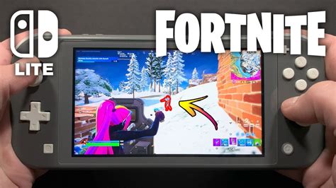 Fortnite on Nintendo Switch Lite #632 - YouTube