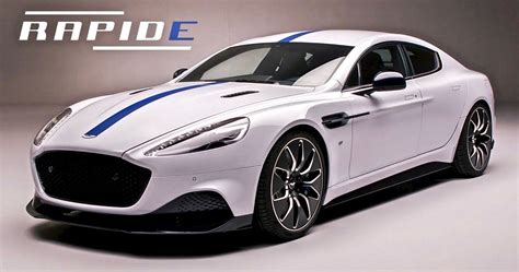 Aston Martin Has Unveiled Its First All-Electric Model — The Rapide E