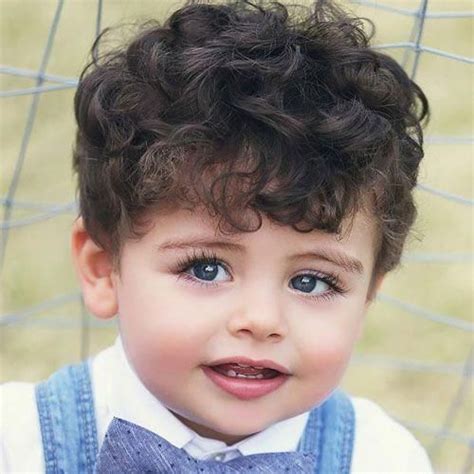 13+ Neat Little Boy Hairstyles For Curly Hair