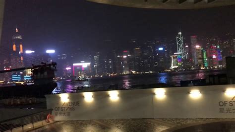 Hong Kong Waterfront At Night - YouTube